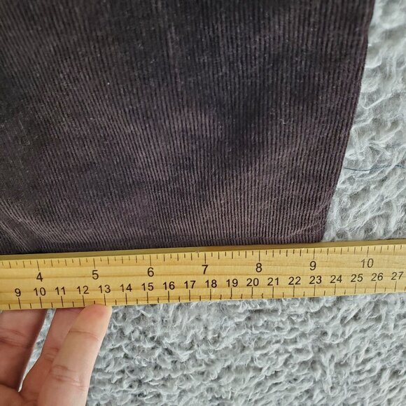Eddie Bauer Jeans Womens 8 Brown Bootcut Corduroy Slightly Curvy Stretch - Picture 8 of 10